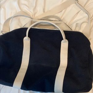 Brandy Melville navy blue travel bag